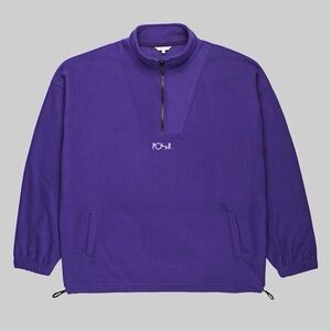 POLAR SKATE CO. Light Fleece Pullover Deep Purple